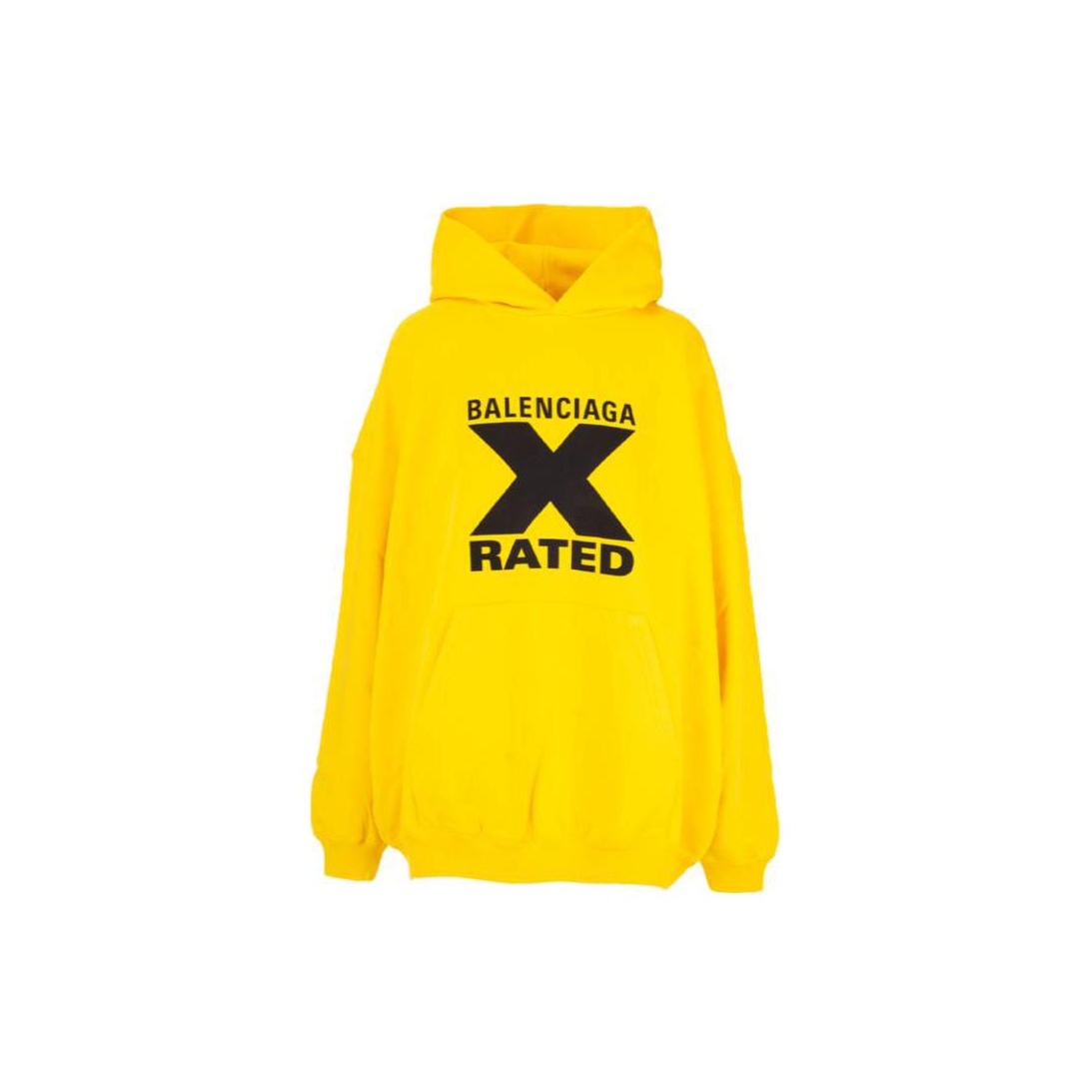 Balenciaga hoodie womens yellow online