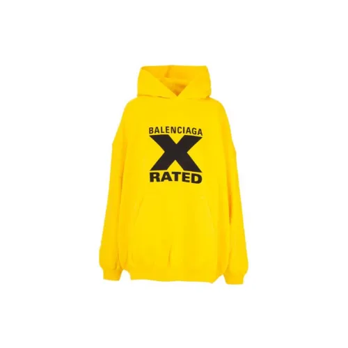 Balenciaga Sweatshirt Regular Fit Women's Yellow