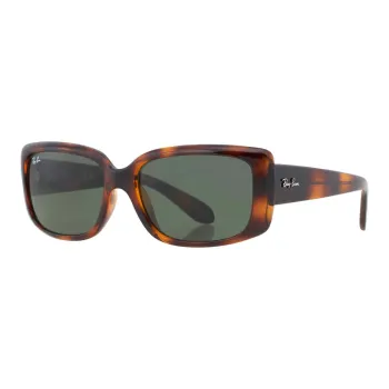 RayBan Rectangle frame Tortoiseshell Sunglasses