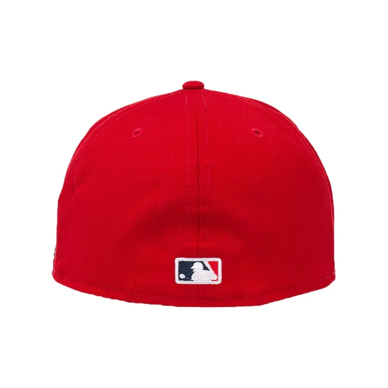 New Era Wool Baseball Caps Unisex Red-3