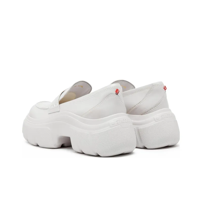 CHOUQINGNIAN x Staccato Spring Painting With Good Luck Shiny Loafers 5.5cm Women's-6