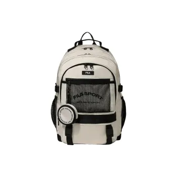 FILA Polyester Backpack Regular Unisex Cream