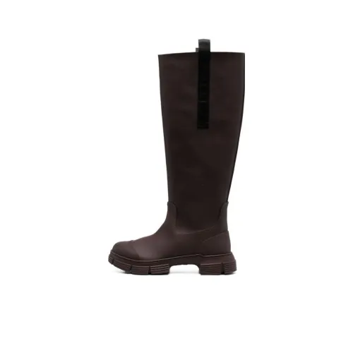 GANNI Slip-on Knee Length Boots