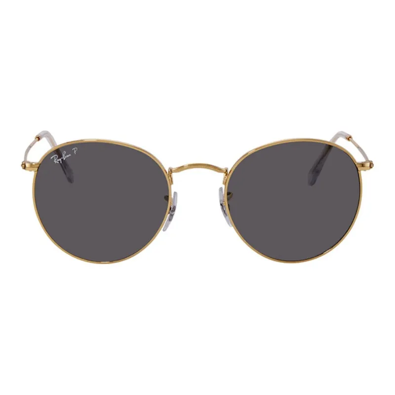 RayBan Metal Round Sunglasses Unisex Bronze-1