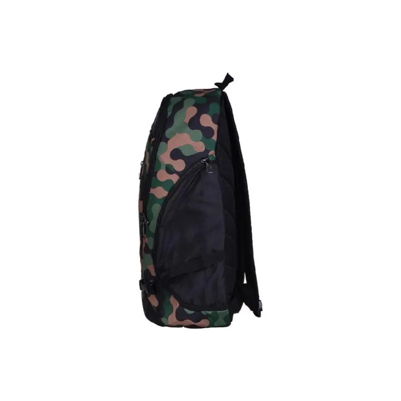 Adidas Polyester Backpack Regular Men's Green & Black-1