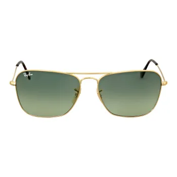 RayBan Metal Aviator Sunglasses Men's Gold