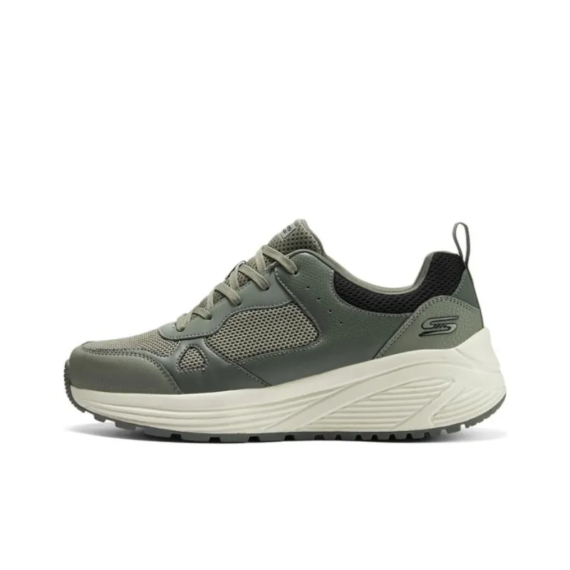 Skechers BOBS SPARROW 2.0 Durable Breathable Low Top Casual Shoes Men's Olive Green-0
