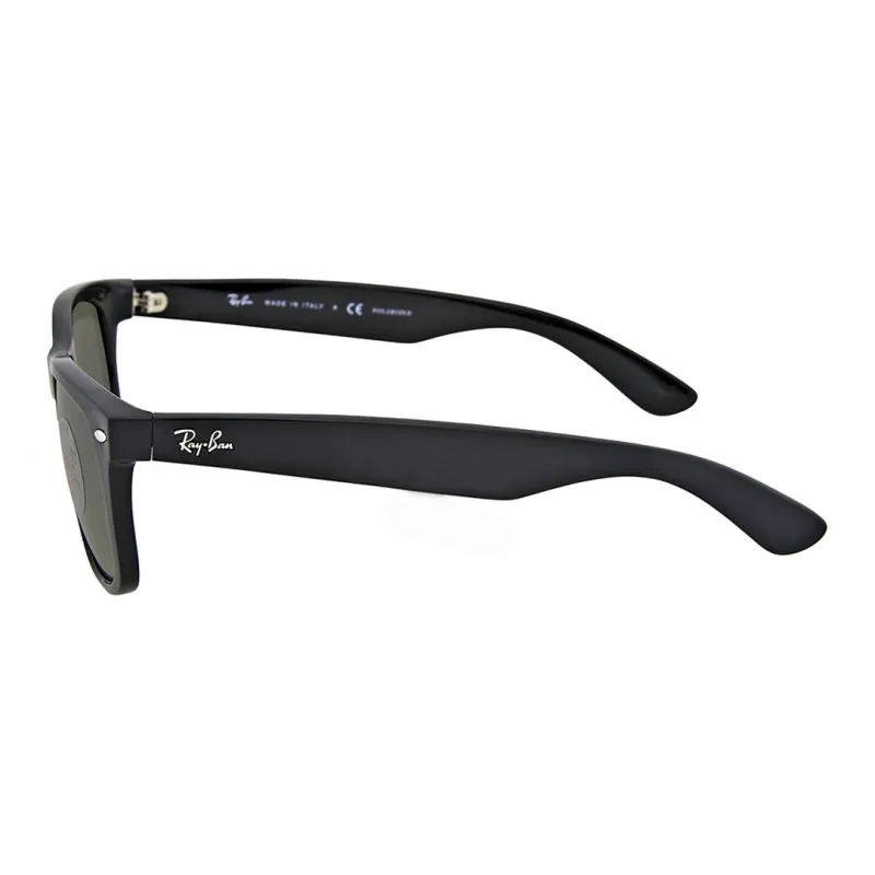 RayBan Nylon Rectangular Sunglasses Men's Black-2