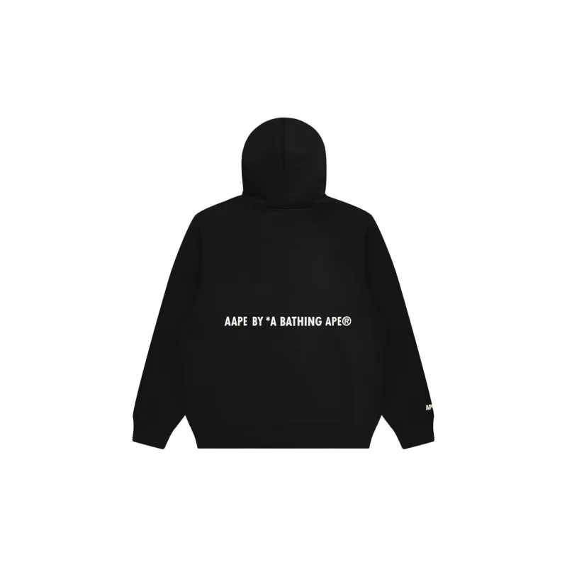 Aape Logo print Zip up Hoodie-1
