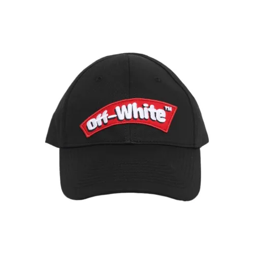 OFF-WHITE Cotton Baseball Caps Women's Black