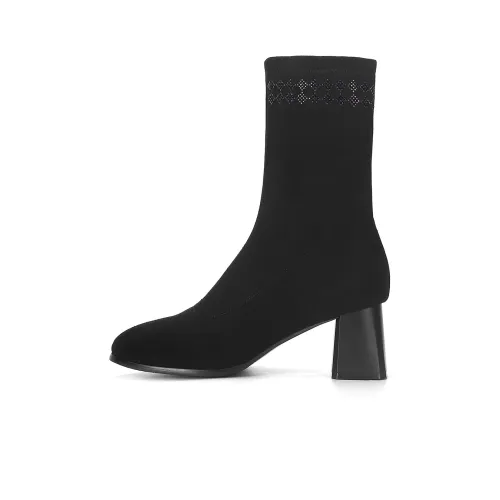 PIERCE GENTRY Ankle Boots Women's Black