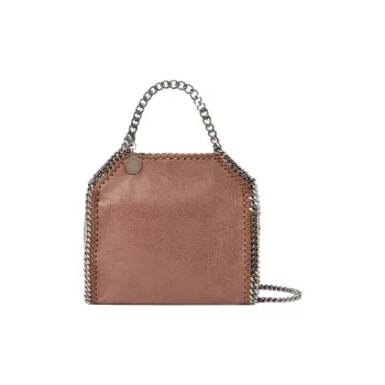 Stella McCartney Falabella Tiny Chain-Link Tote Bag