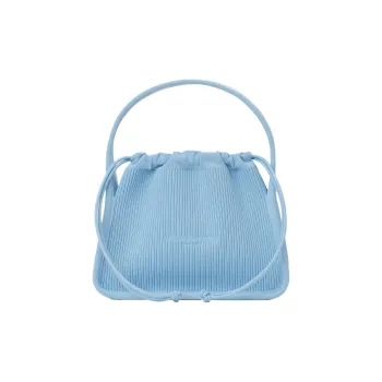 Alexander Wang Ryan Polyester One Shoulder Handbags Small Size Women's Teal