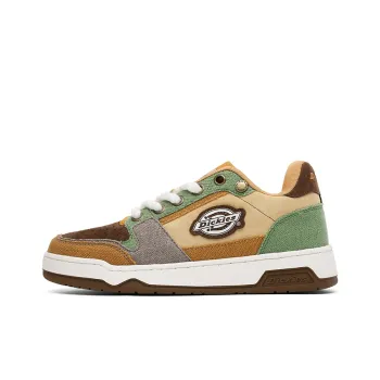 Dickies Anti Slip Wear Resistant Low Top Skateboard Shoes Men's Wheat Grain Color
