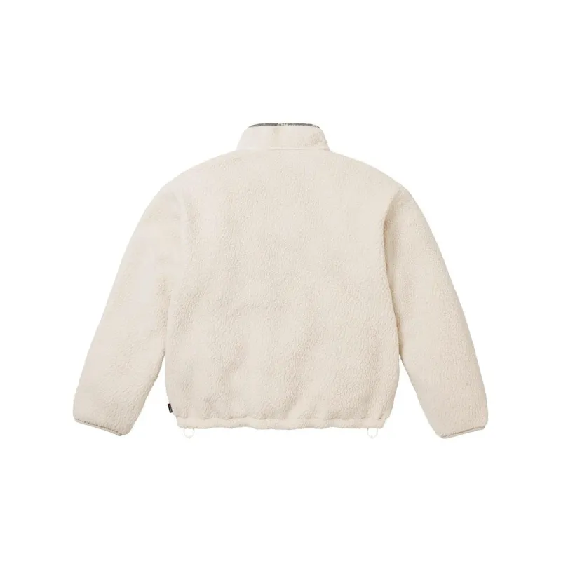 Supreme Polartec Shearling Reversible Pullover-32