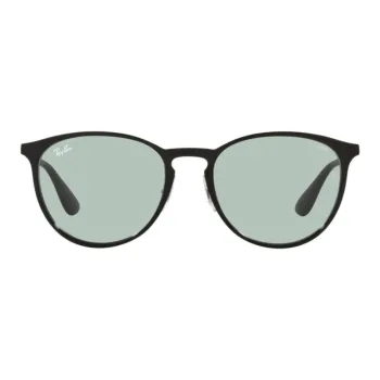RayBan Metal Irregular Shape Sunglasses Women's Black
