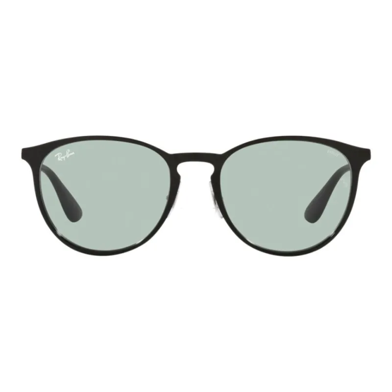 RayBan Metal Irregular Shape Sunglasses Women's Black-0