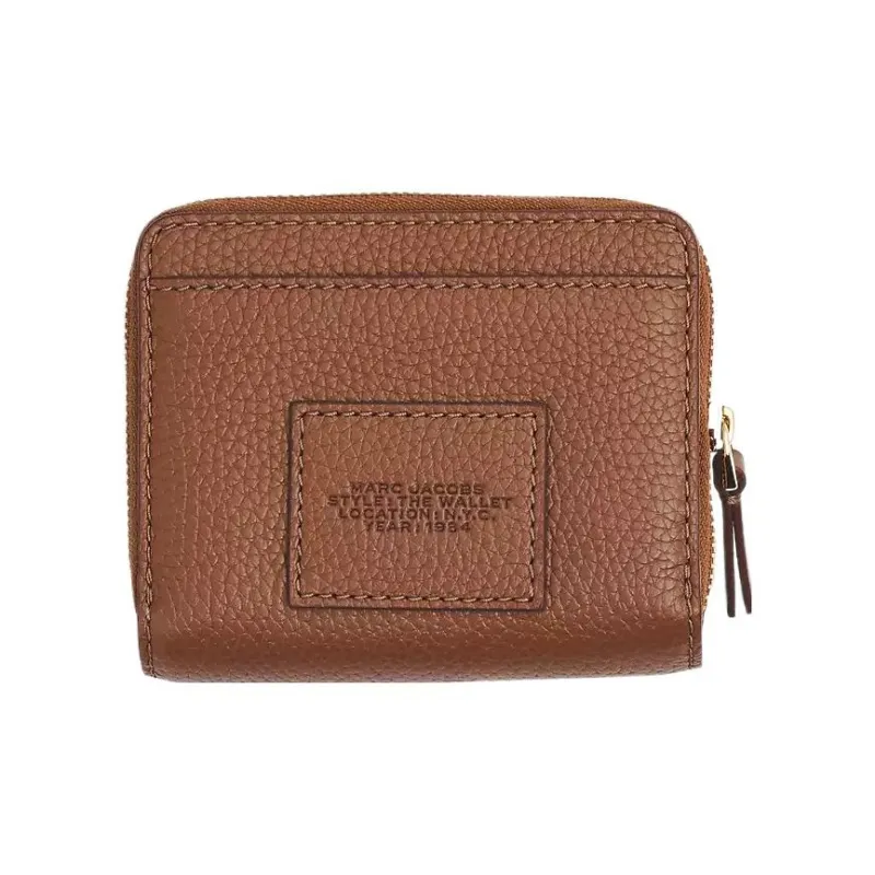 MARC JACOBS Logo Printed Zipped Mini Compact Wallet-1