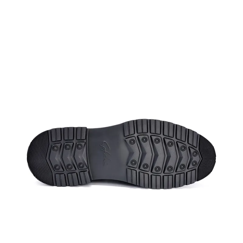 Satchi Business Leather Shoes Men's Black 4CM-5
