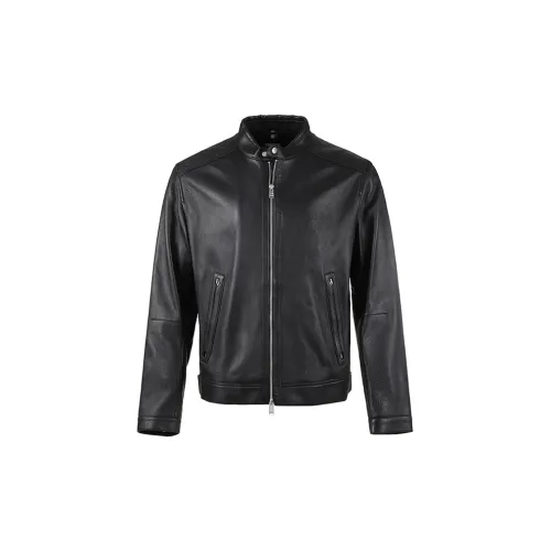 HUGO BOSS Jackets Men Black