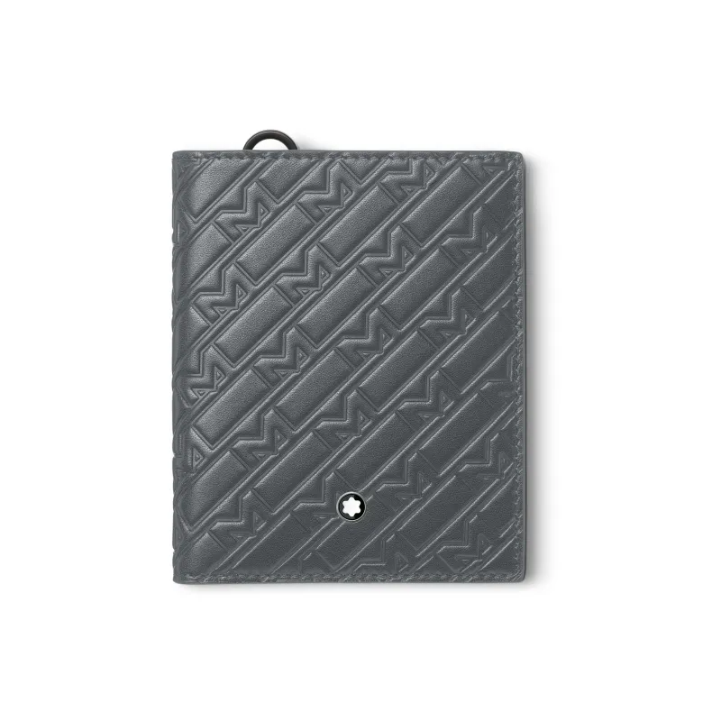 MONTBLANC M_Gram 4810 Leather Wallet Regular Men's Elegant Gray-0