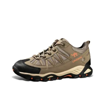 Pilot the camel Outdoor Shoes Men Low Top Black/Gray/Dark Blue/Brown