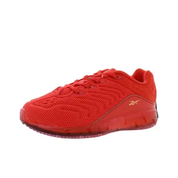 Reebok Zig KINETICA Cushioning Wear Resistant Low Top Casual Shoes Men's Red