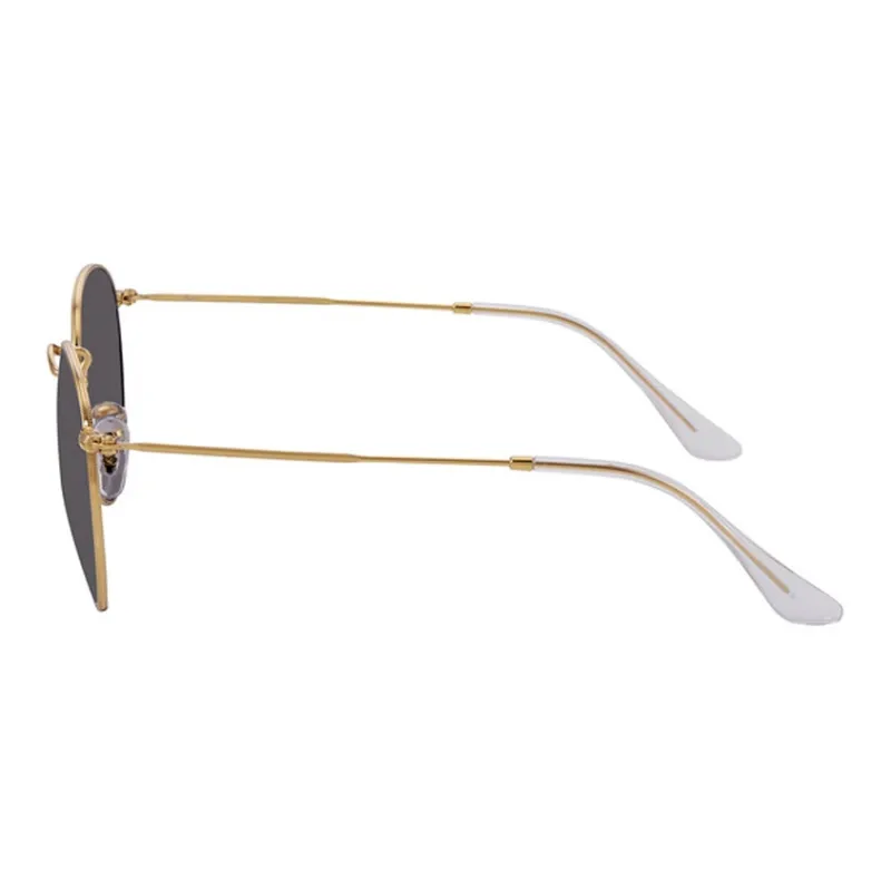 RayBan Metal Round Sunglasses Unisex Bronze-2