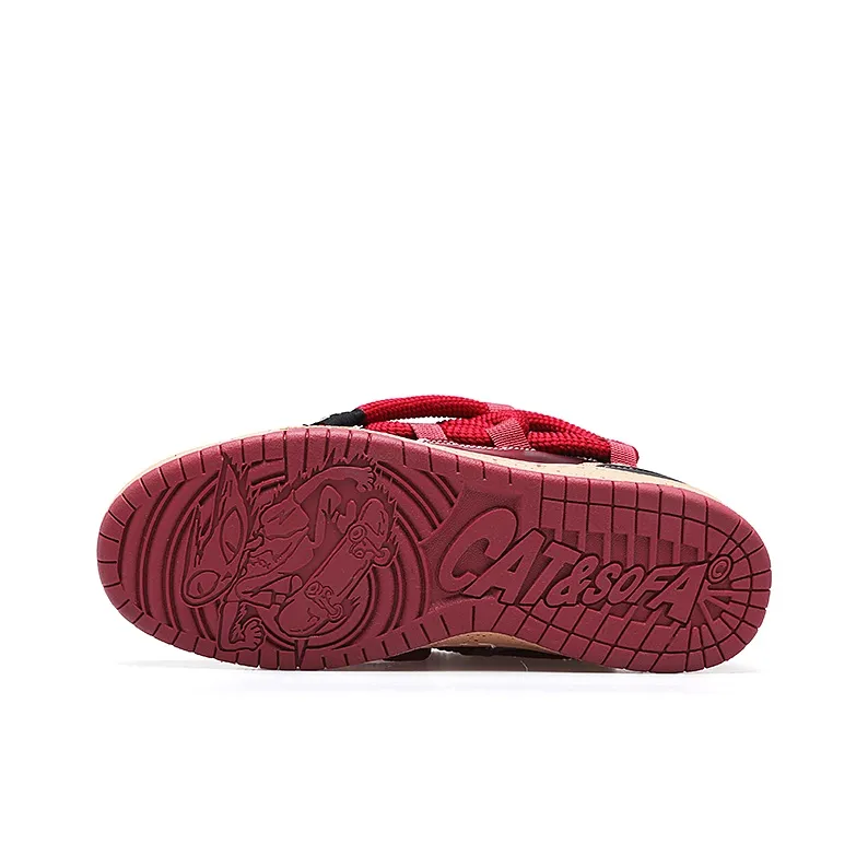 Cat&Sofa Skateboarding Shoes Unisex Swag-4
