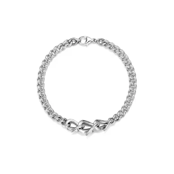 TIFFANY & CO. 925 Sterling Silver Bracelets Unisex Silver