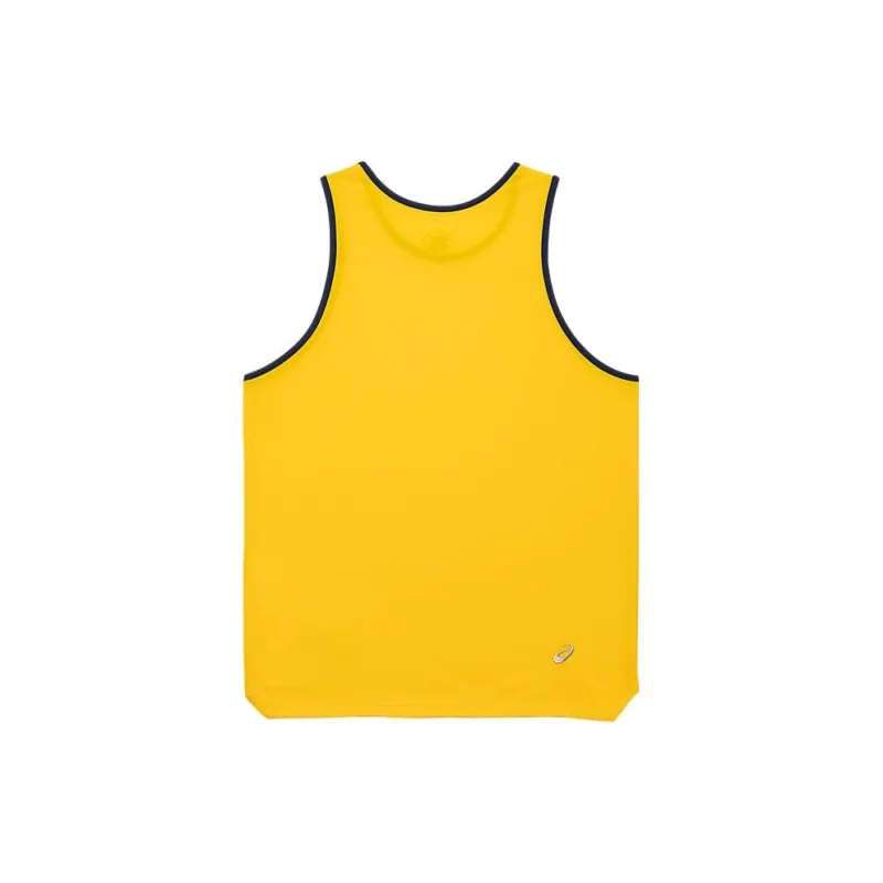 Asics Tank Tops Men Yellow-1