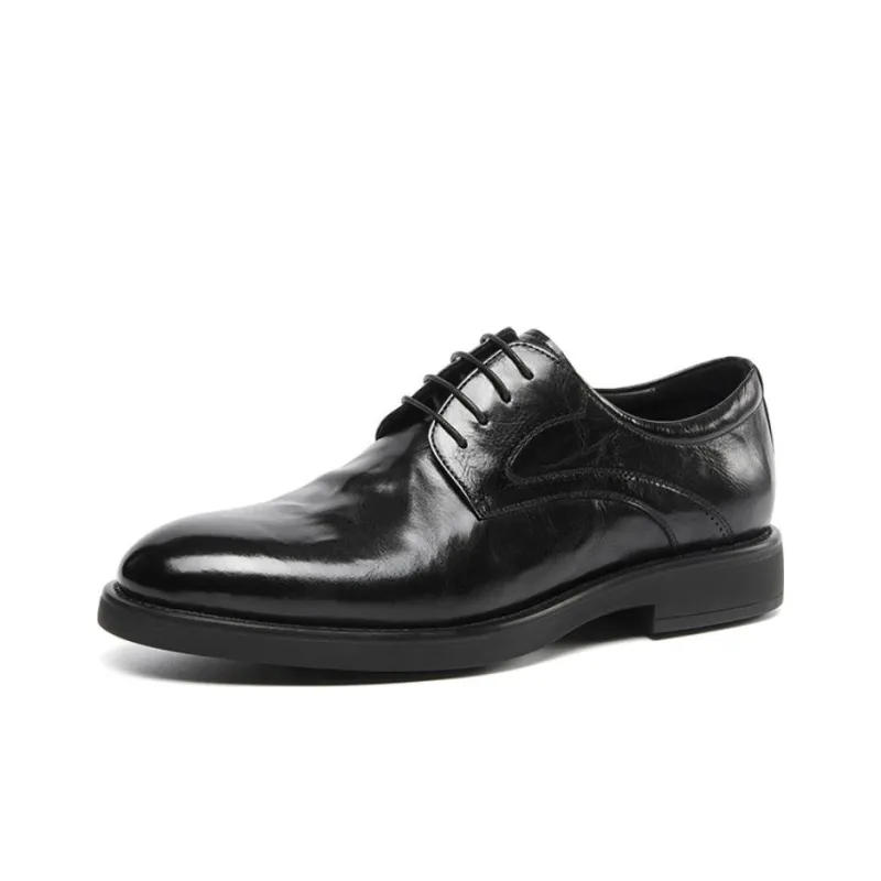 STEVE MADDEN Dress Shoes Men Low Top Black/Brown-1