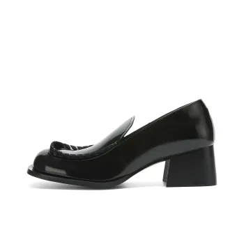 Untitlab Low-Top Loafers Unisex Black