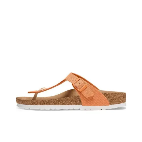 Birkenstock Gizeh Flip Flops Women's Orange Regular