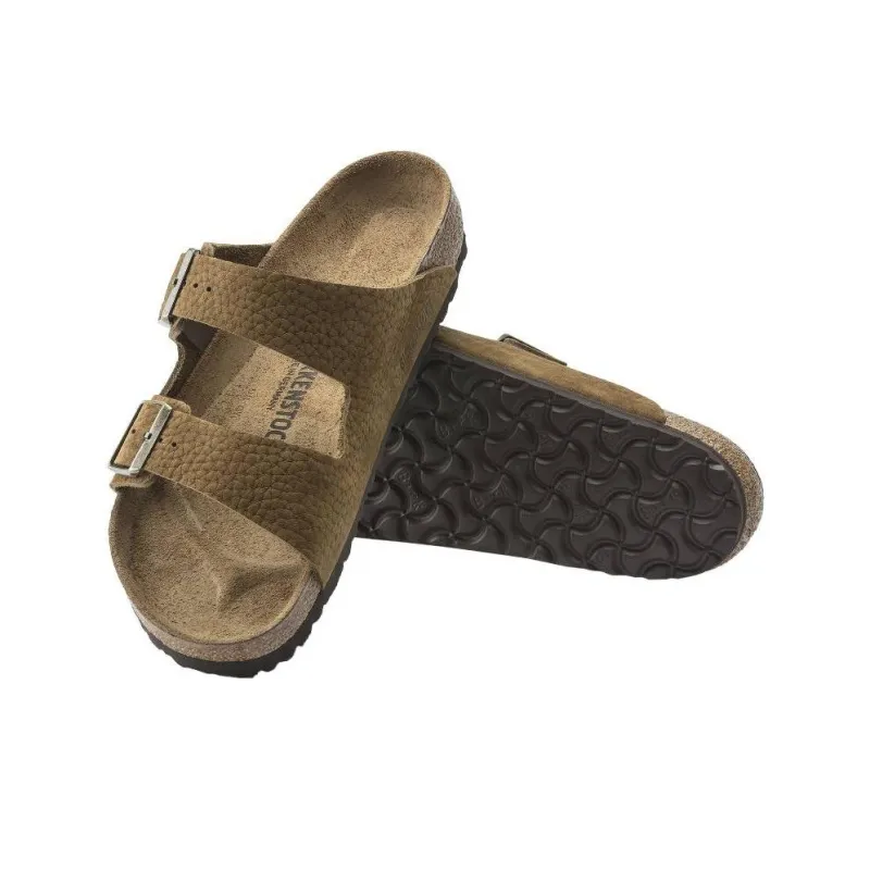 Birkenstock Arizona Slide Slippers Men's Desert Bak Tea-3