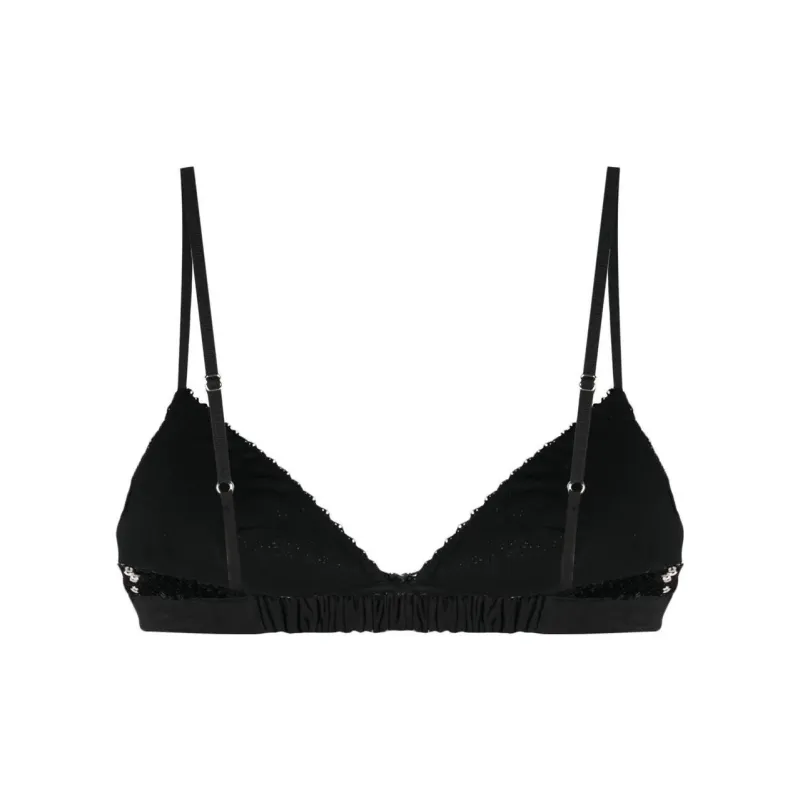 KHAITE Frida Bra 'Black'-1
