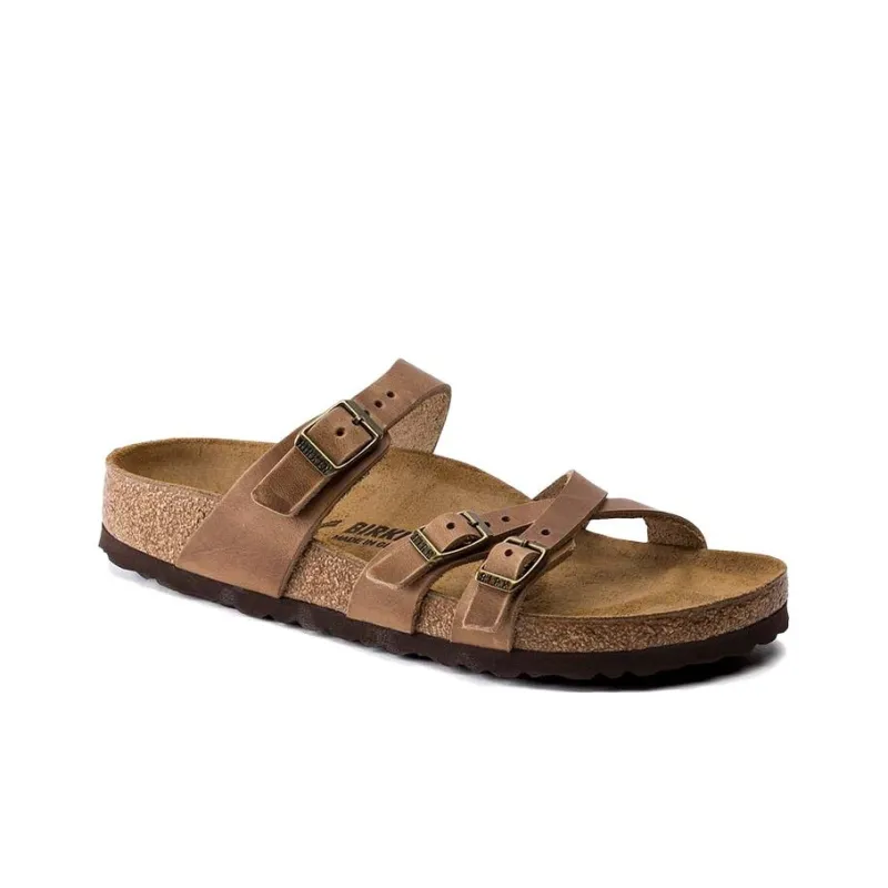 Birkenstock Women's Franca Oiled Leather Sandal 'Tobacco Brown' Women's-1