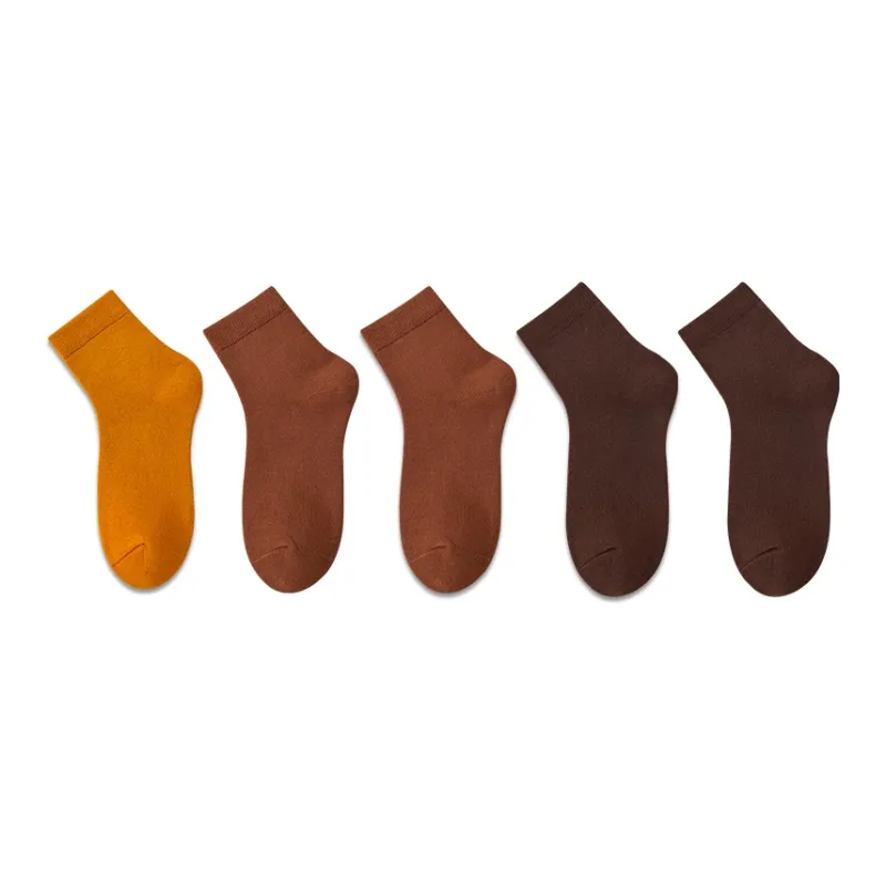 MIIOW Mid Calf Socks Women's 5 Pack-25