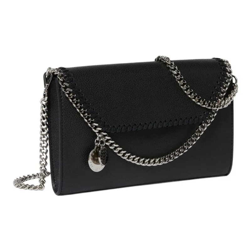 Stella McCartney Falabella Logo Charm Chain Linked Shoulder Bag-1