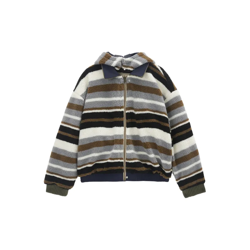 UNVESNO Jacket Unisex Navy Blue-2