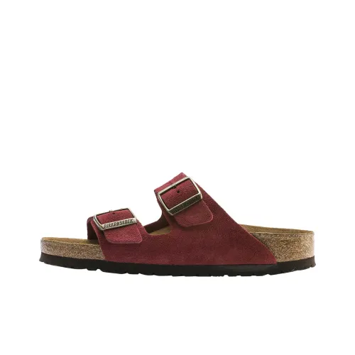 Birkenstock Arizona Soft Footbed Slide Slippers Unisex Red