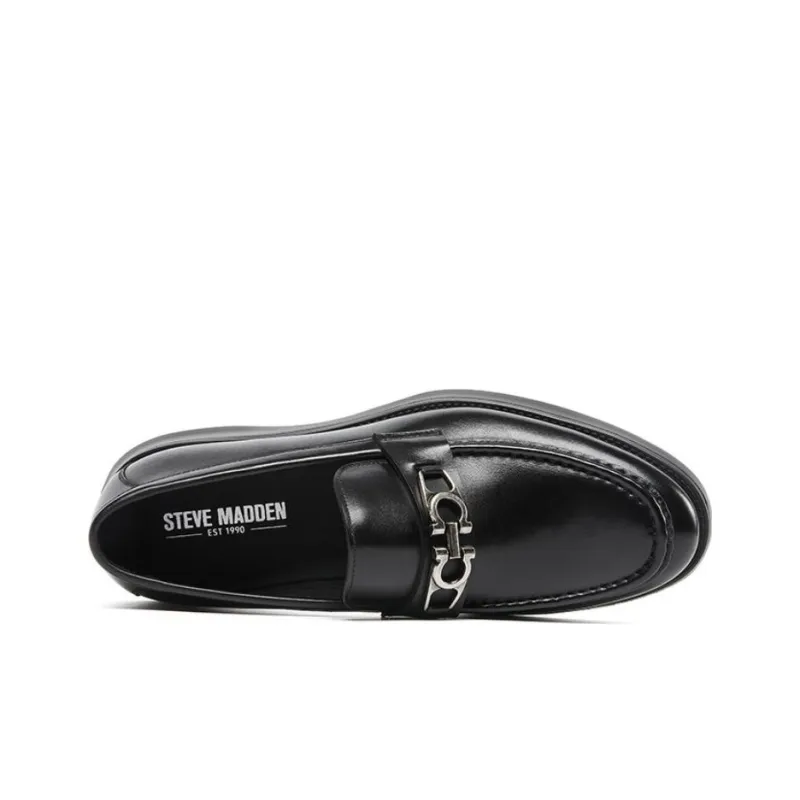STEVE MADDEN Loafers Men Black/Dark Coffee-2