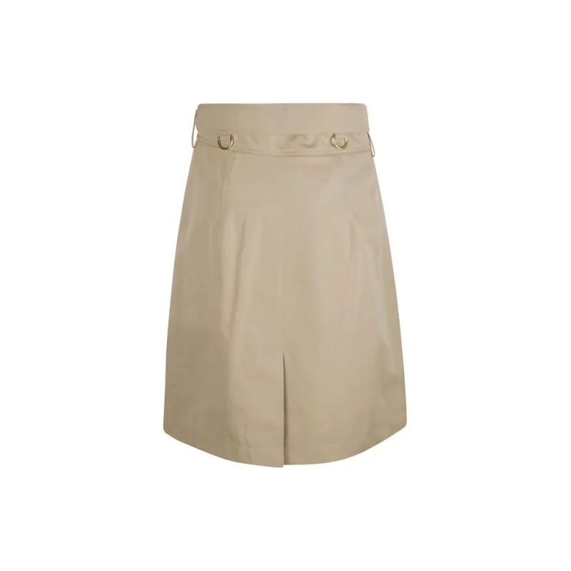 Burberry Belted-Waist Mini Skirt-1