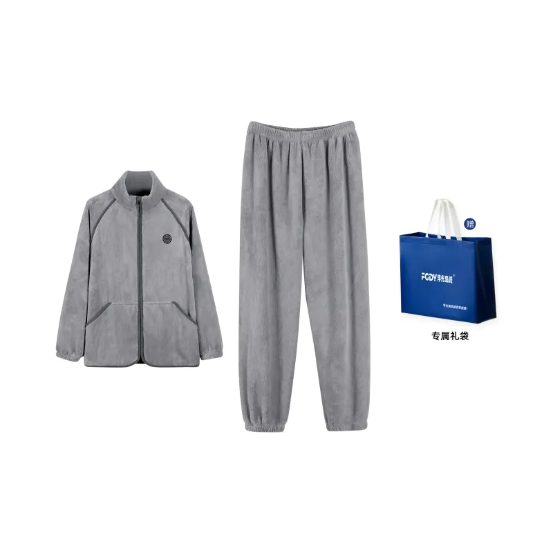 Floating light islands Men Pajama Sets-0