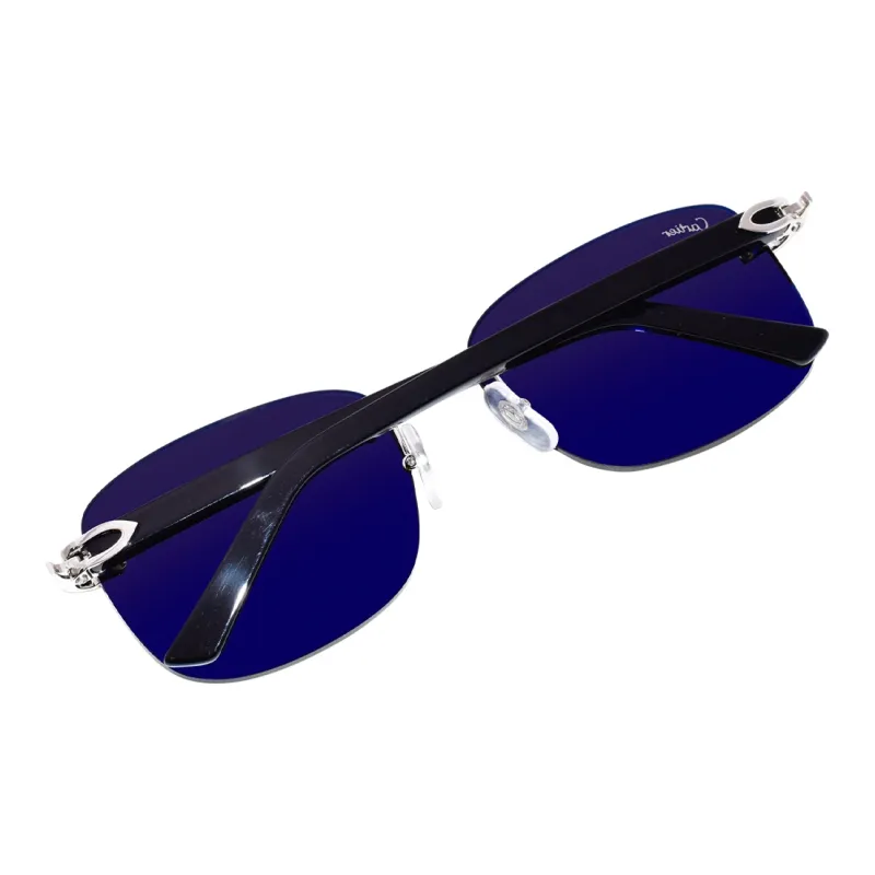 CARTIER Eyewear C Décor Rimless Rectangular-frame Sunglasses-5