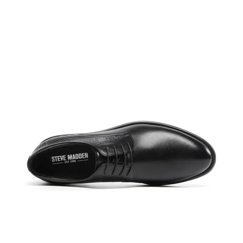 STEVE MADDEN Dress Shoes Men Low Top Black/Brown-2