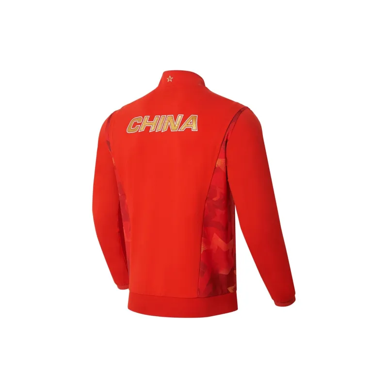 LiNing Table Tennis Series Jacket Men's Flame Red-1