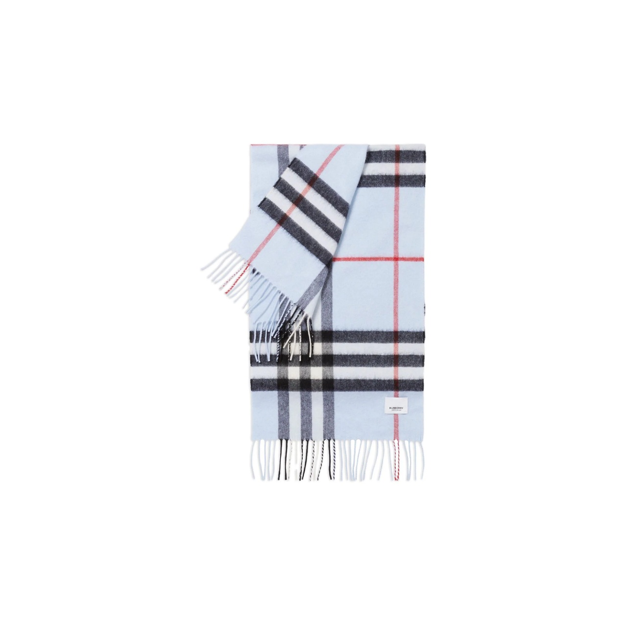 burberry scarf mens white