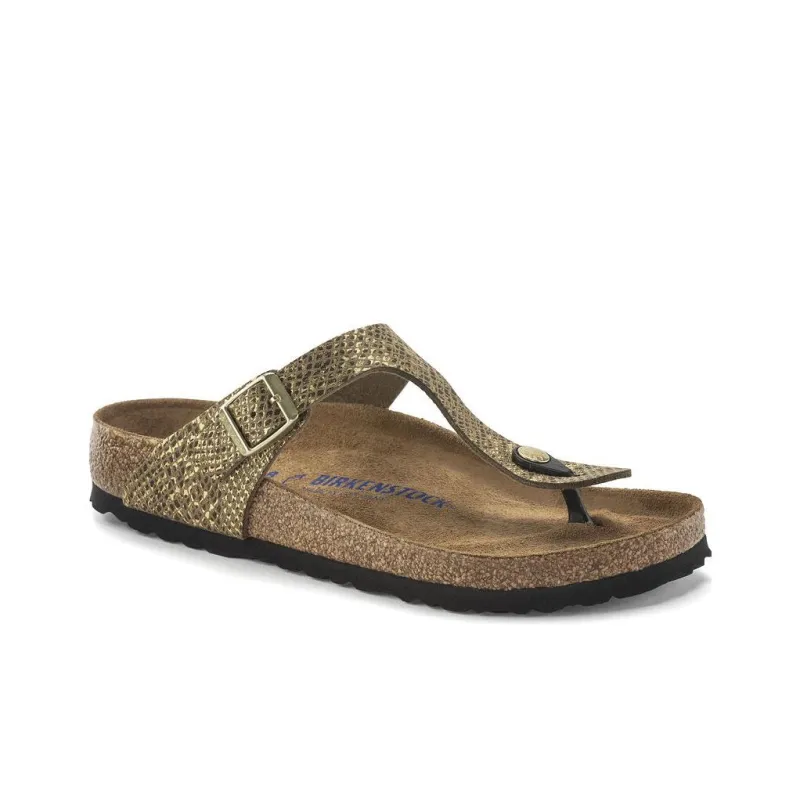 Birkenstock Abrasion Resistant Slip Resistant Flip Flops Women's Mud Green Regular-1