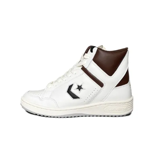 Converse Casual Shoes Unisex High-Top White/Brown